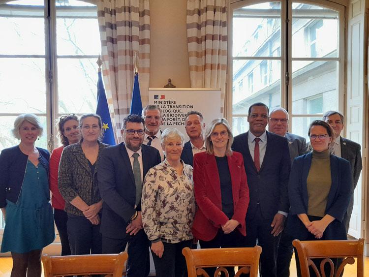 Rencontre des présidents des parcs nationaux avec la Ministre 